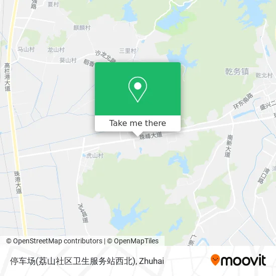 停车场(荔山社区卫生服务站西北) map