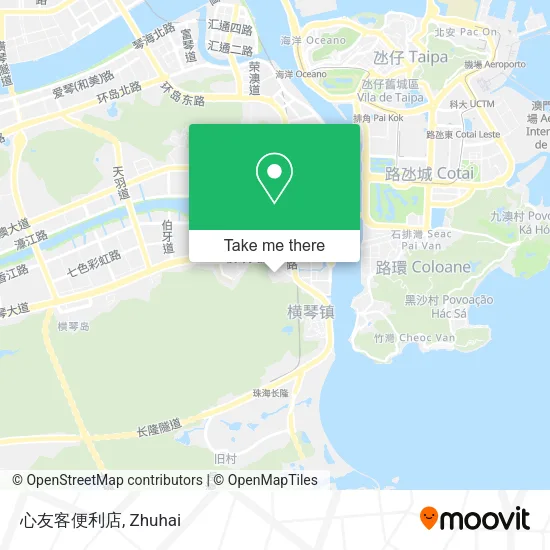 心友客便利店 map