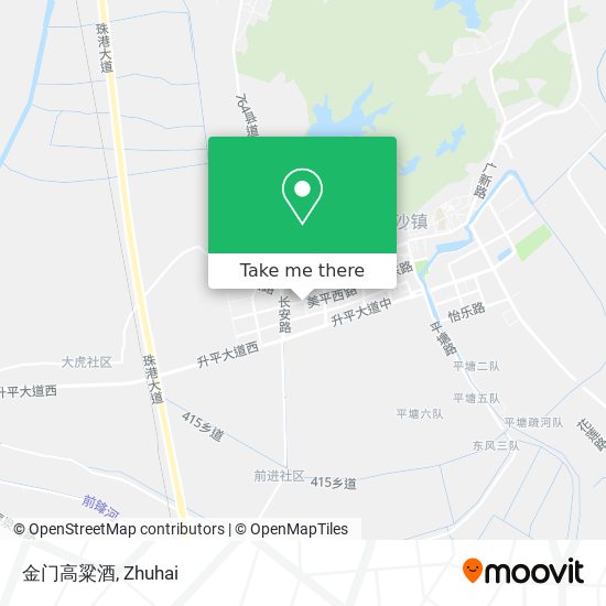 金门高粱酒 map