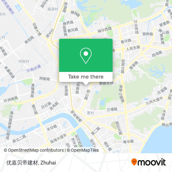 优嘉贝帝建材 map