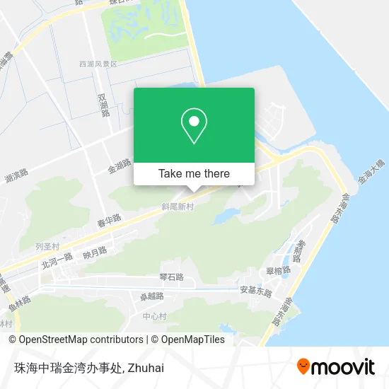 珠海中瑞金湾办事处 map