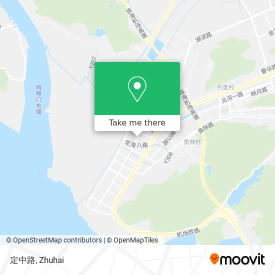 定中路 map