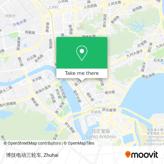 博技电动三轮车 map