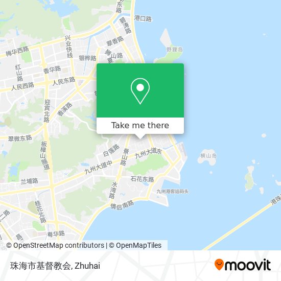 珠海市基督教会 map