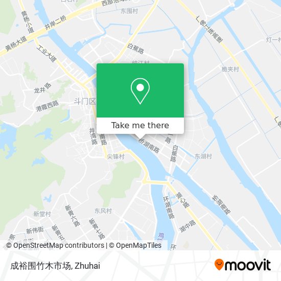 成裕围竹木市场 map