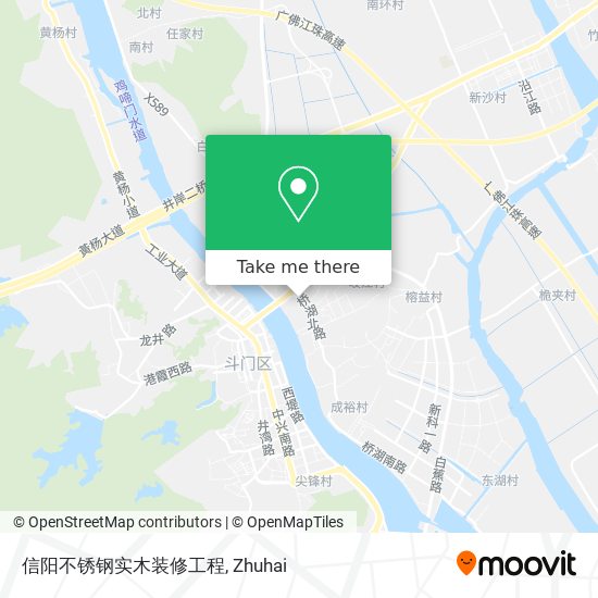 信阳不锈钢实木装修工程 map