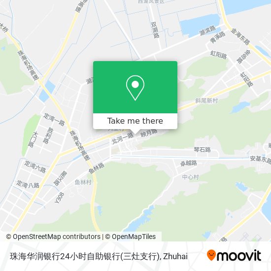 珠海华润银行24小时自助银行(三灶支行) map