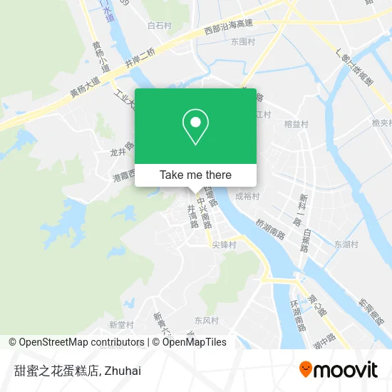 甜蜜之花蛋糕店 map