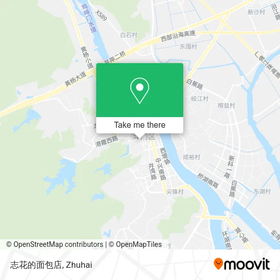 志花的面包店 map