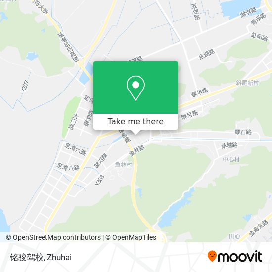 铭骏驾校 map
