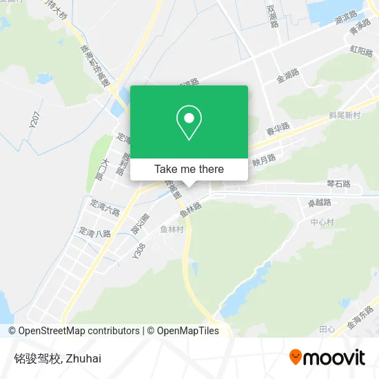 铭骏驾校 map