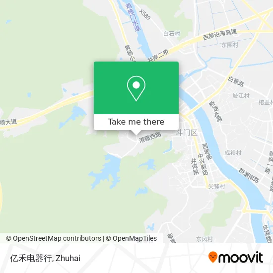 亿禾电器行 map