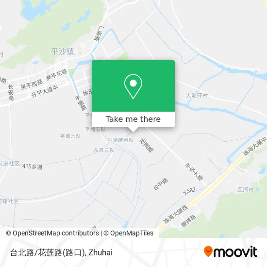 台北路/花莲路(路口) map