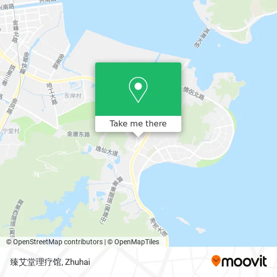 臻艾堂理疗馆 map