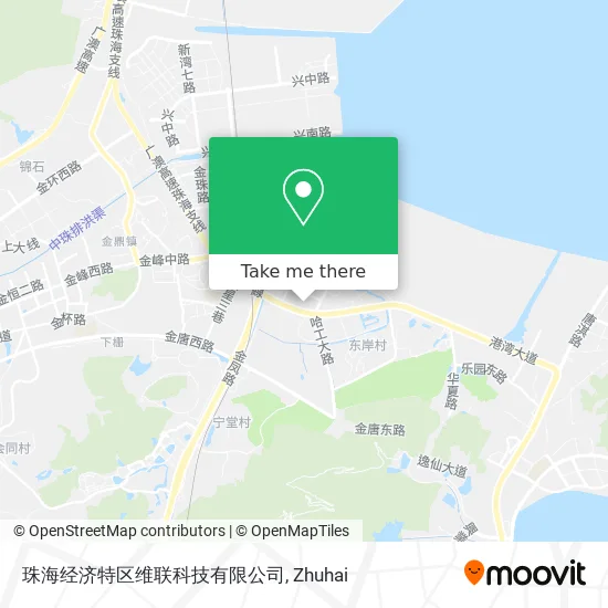 珠海经济特区维联科技有限公司 map