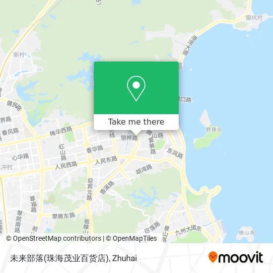 未来部落(珠海茂业百货店) map