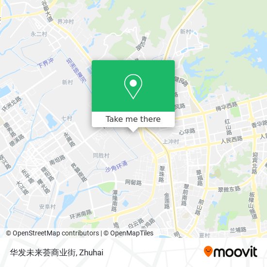 华发未来荟商业街 map