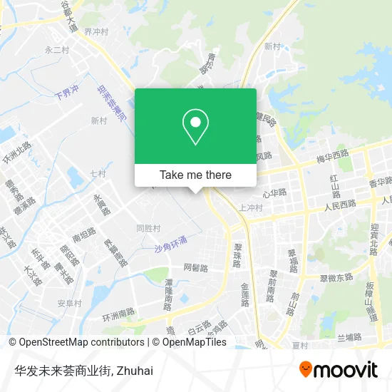 华发未来荟商业街 map