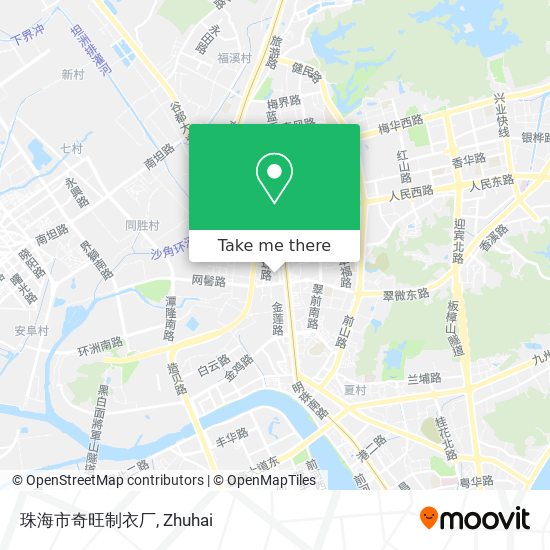 珠海市奇旺制衣厂 map