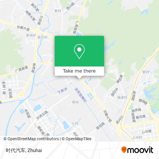 时代汽车 map