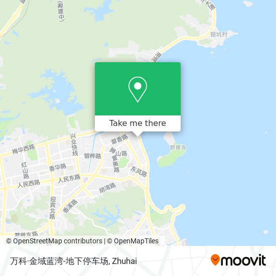 万科·金域蓝湾-地下停车场 map