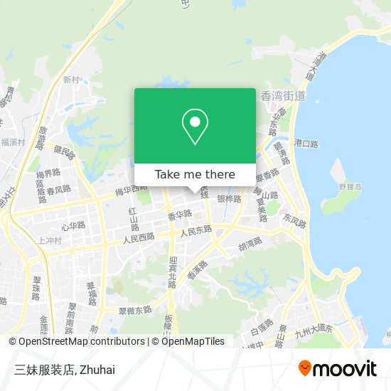 三妹服装店 map