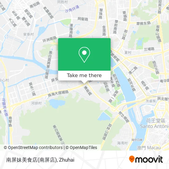 南屏妹美食店(南屏店) map