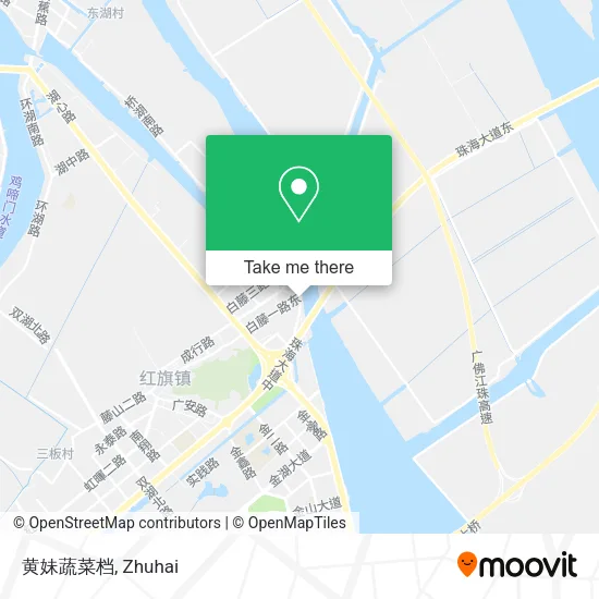 黄妹蔬菜档 map