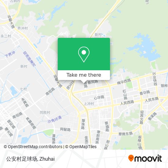 公安村足球场 map
