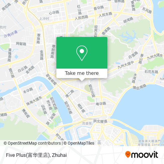 Five Plus(富华里店) map