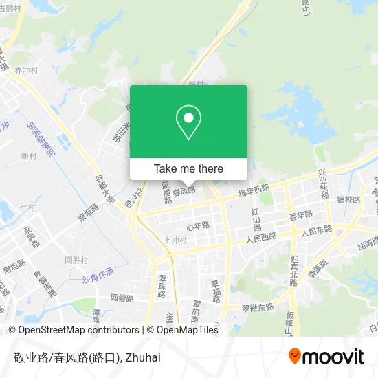 敬业路/春风路(路口) map