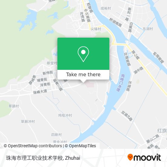 珠海市理工职业技术学校 map