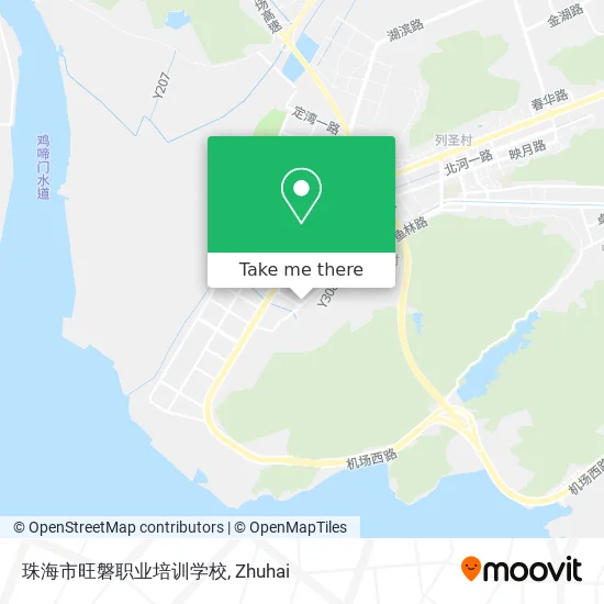珠海市旺磐职业培训学校 map