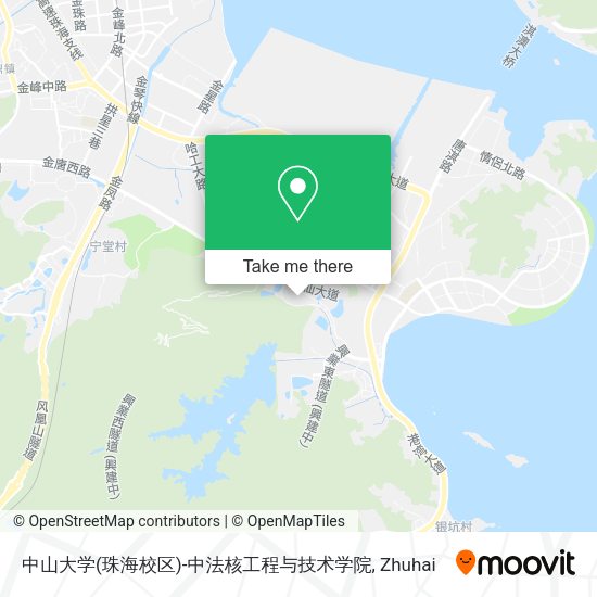 中山大学(珠海校区)-中法核工程与技术学院 map
