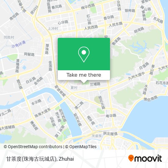 甘茶度(珠海古玩城店) map