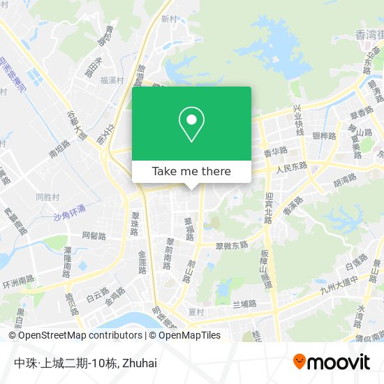 中珠·上城二期-10栋 map