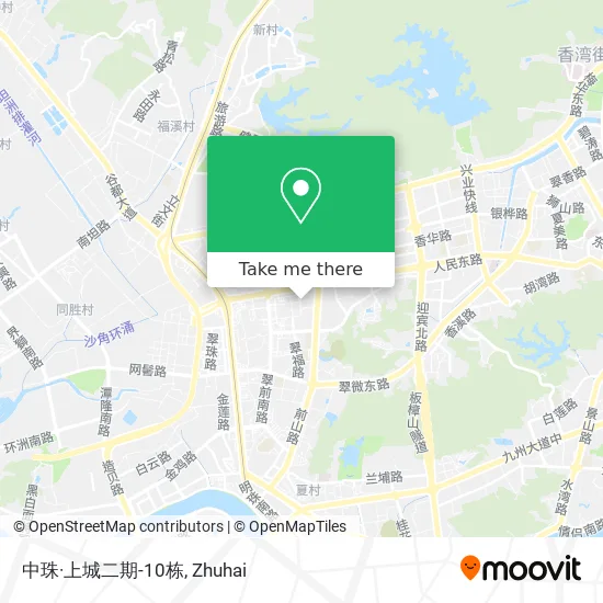 中珠·上城二期-10栋 map