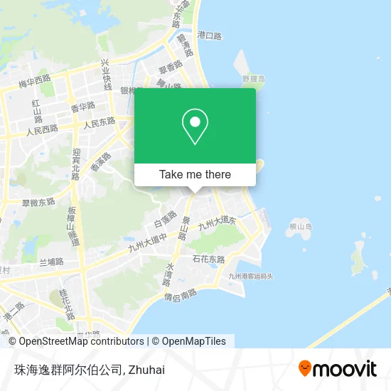 珠海逸群阿尔伯公司 map