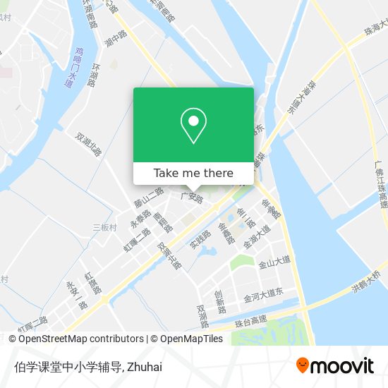 伯学课堂中小学辅导 map