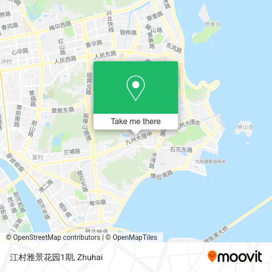 江村雅景花园1期 map