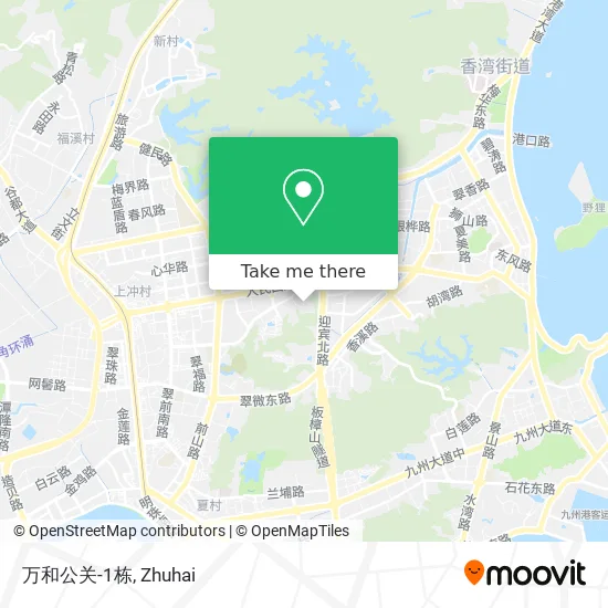 万和公关-1栋 map