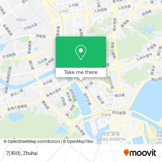 万和街 map