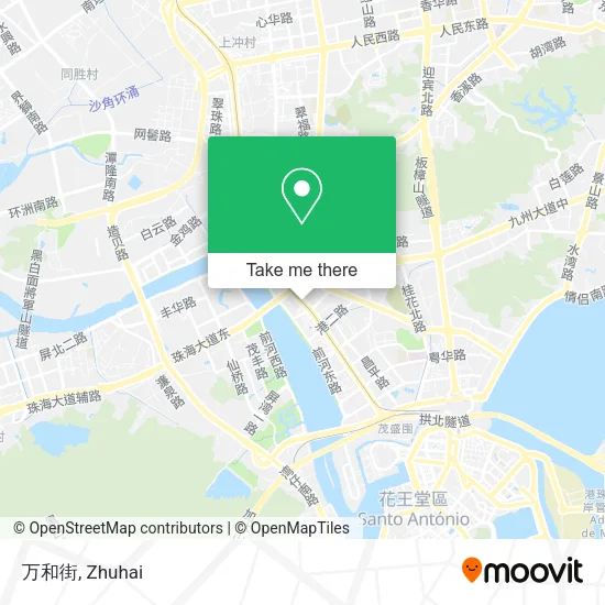 万和街 map