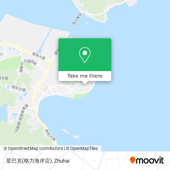 星巴克(格力海岸店) map