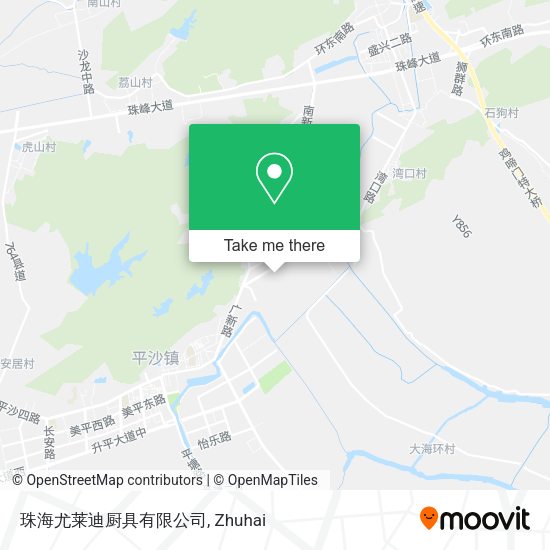 珠海尤莱迪厨具有限公司 map