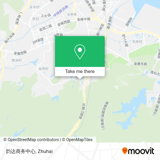 韵达商务中心 map