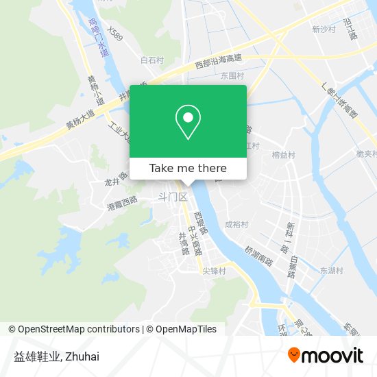 益雄鞋业 map