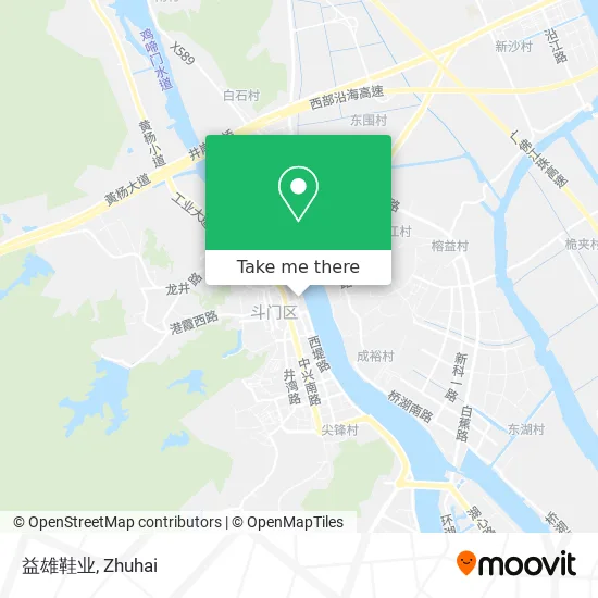 益雄鞋业 map