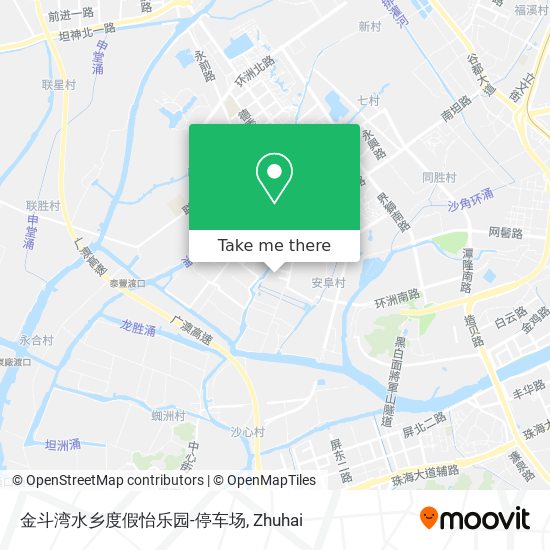 金斗湾水乡度假怡乐园-停车场 map