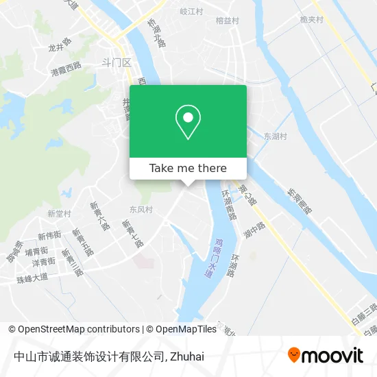 中山市诚通装饰设计有限公司 map